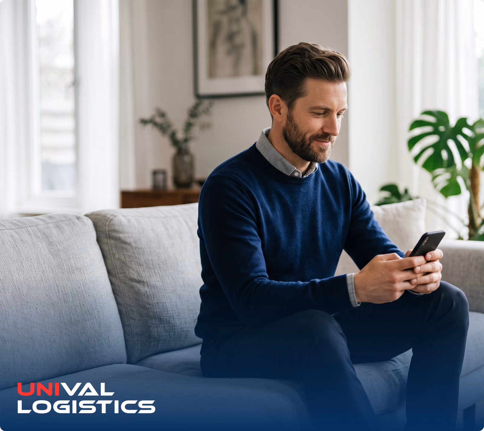 Stay informed from pickup to delivery.