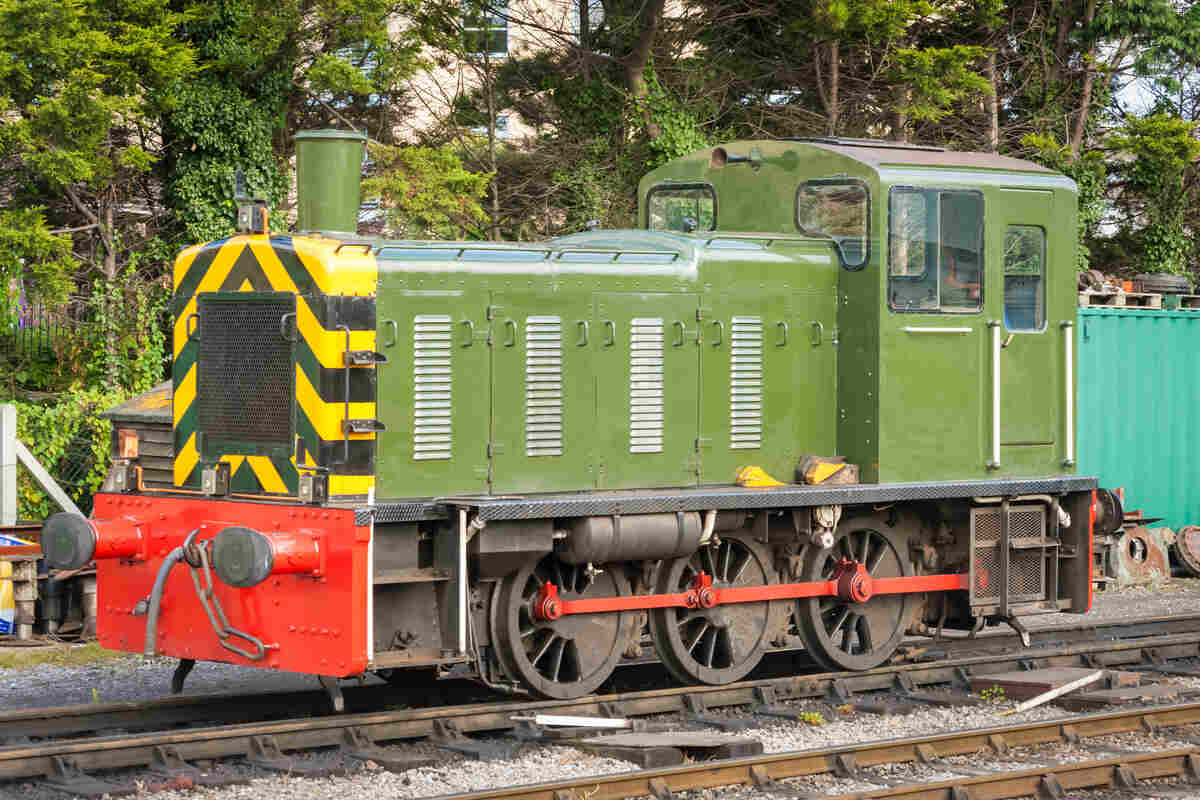 Old Diesel Locomotive