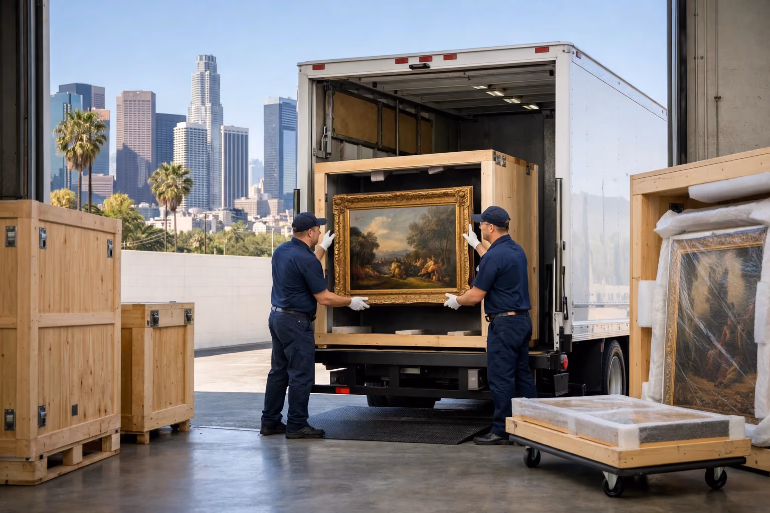 Insured Fine Art Shipping in Los Angeles