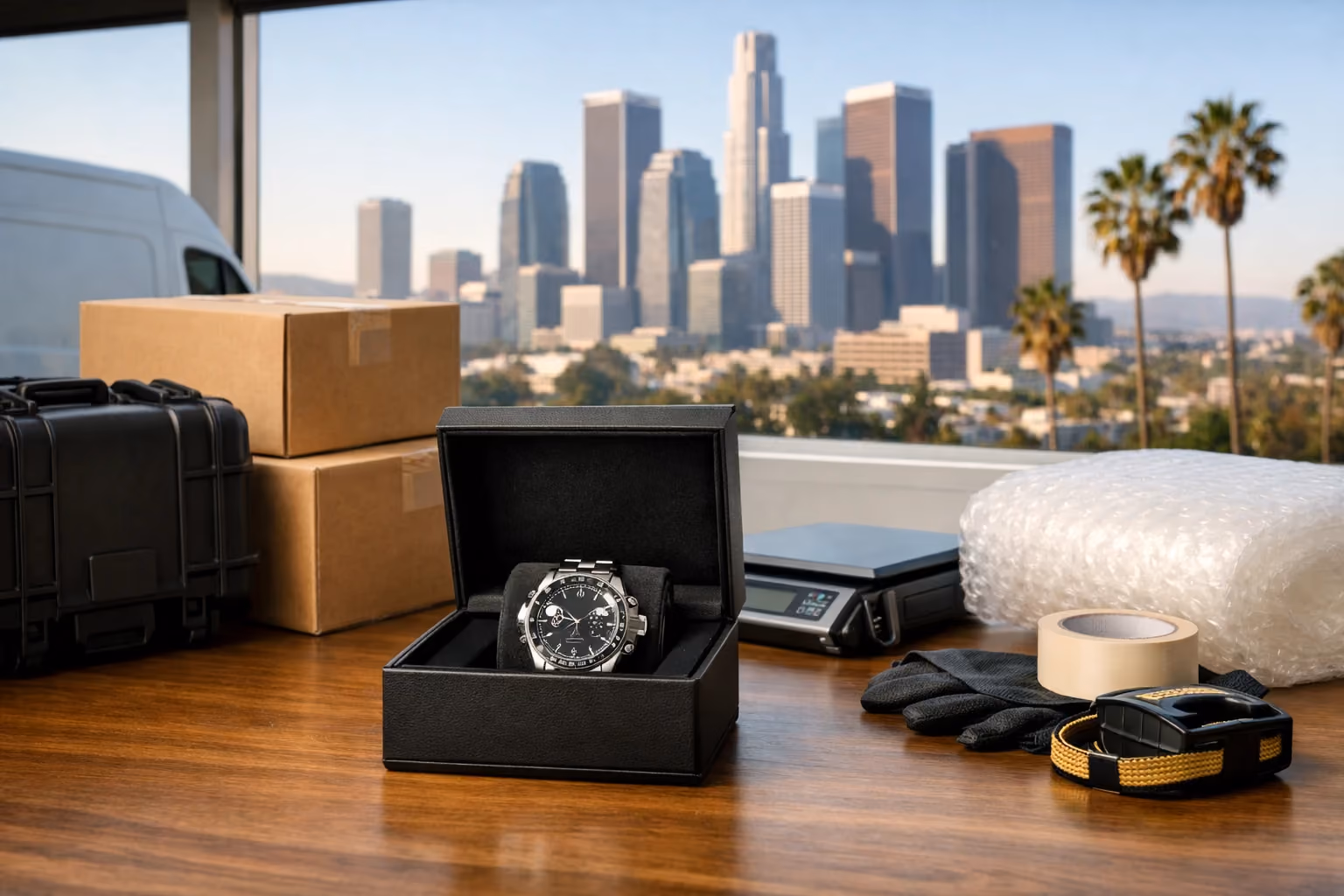 Insured Luxury Watch Shipping in Los Angeles