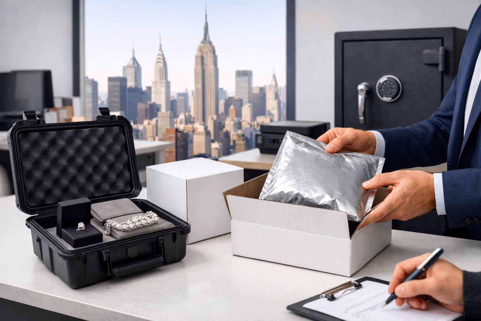 Insured Diamond Shipping in New York City for Dealers & Retailers