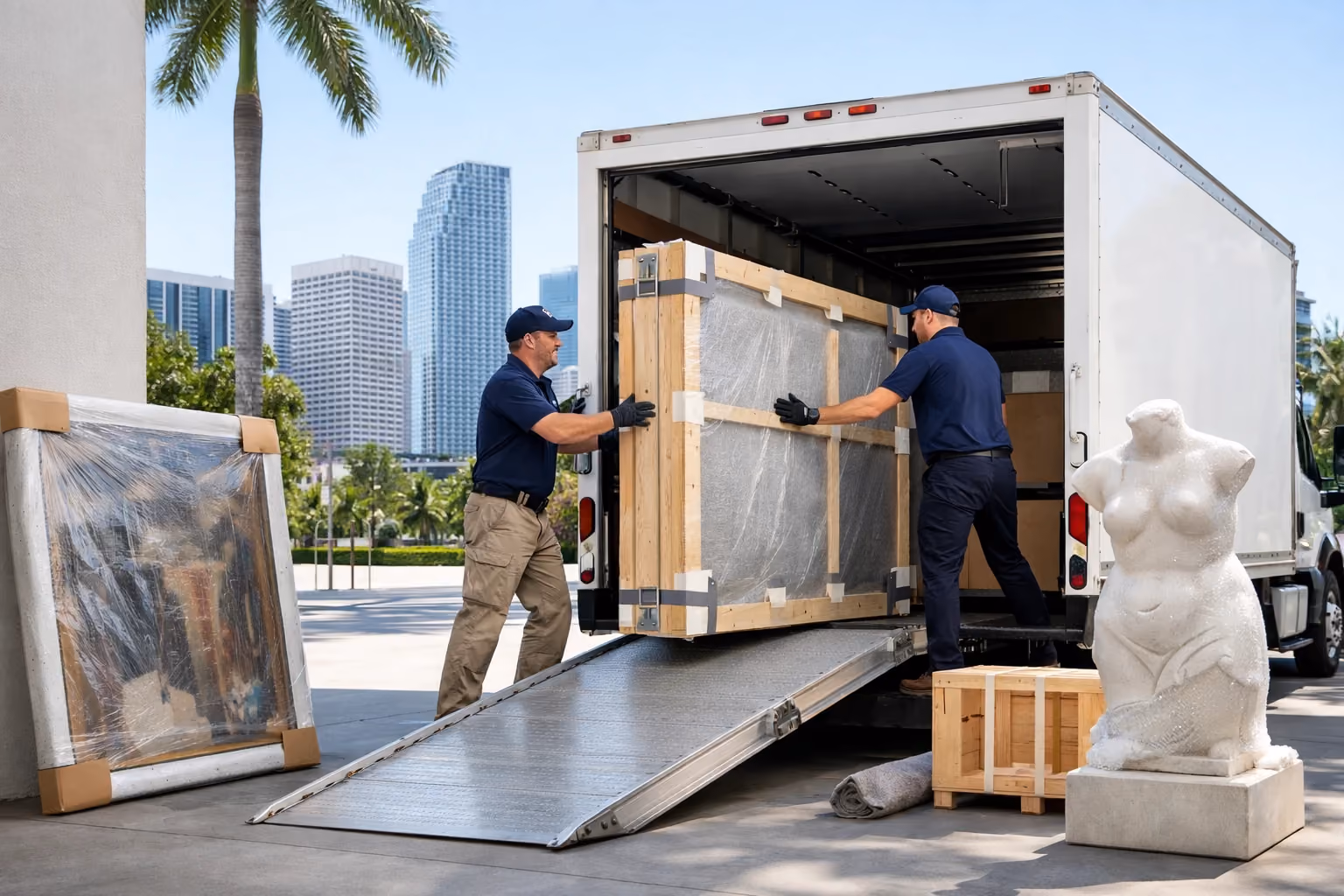 Insured Fine Art Shipping in Miami for Galleries & Collectors