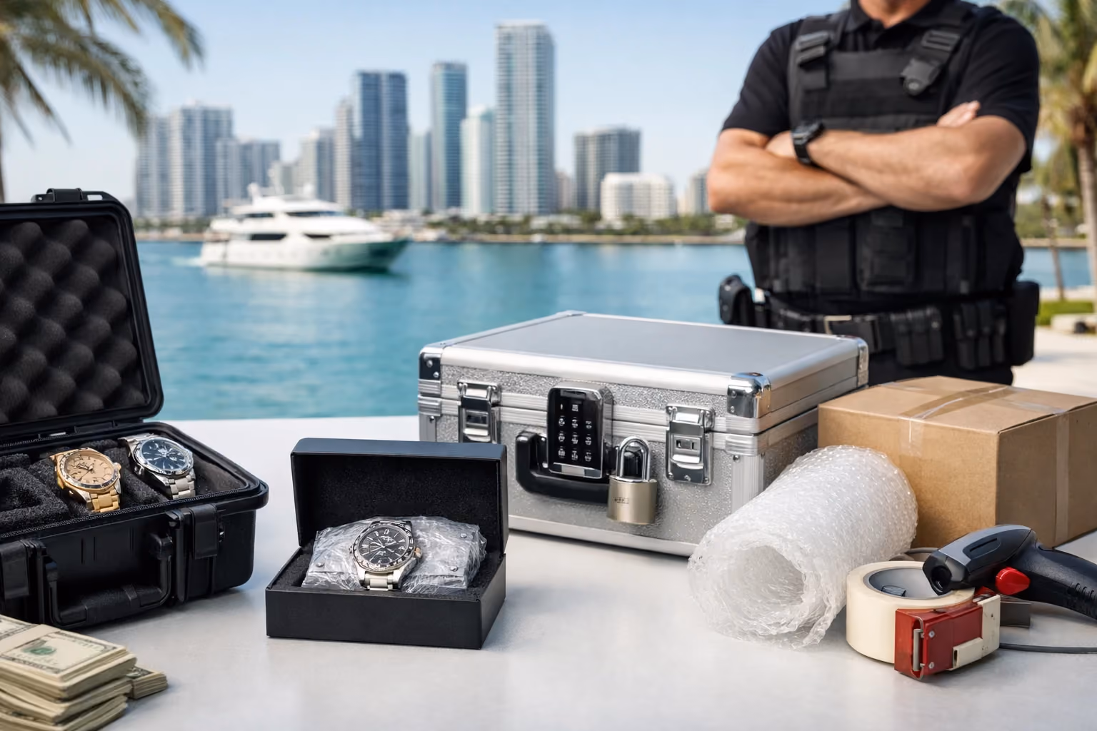 Insured Luxury Watch Shipping in Miami for Dealers & Collectors