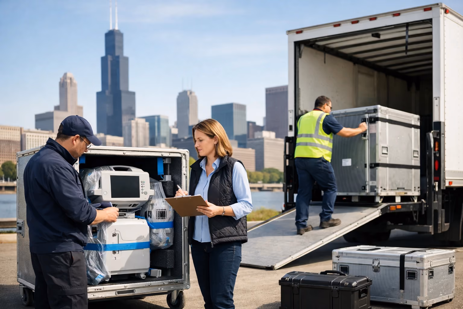 Insured Medical Equipment Shipping in Chicago You Can Document