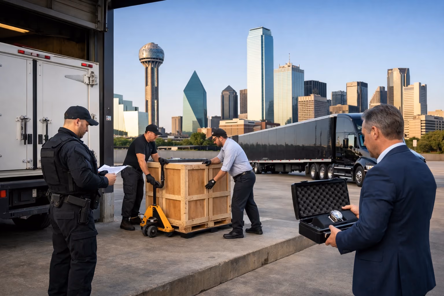 Secure & Insured Shipping in Dallas for High-Value Goods