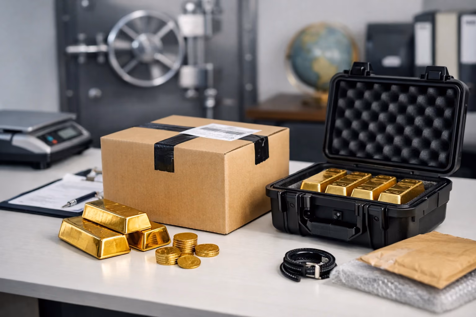 How to Ship Gold Bullion Safely: Carrier Rules, Reporting Thresholds and Insurance